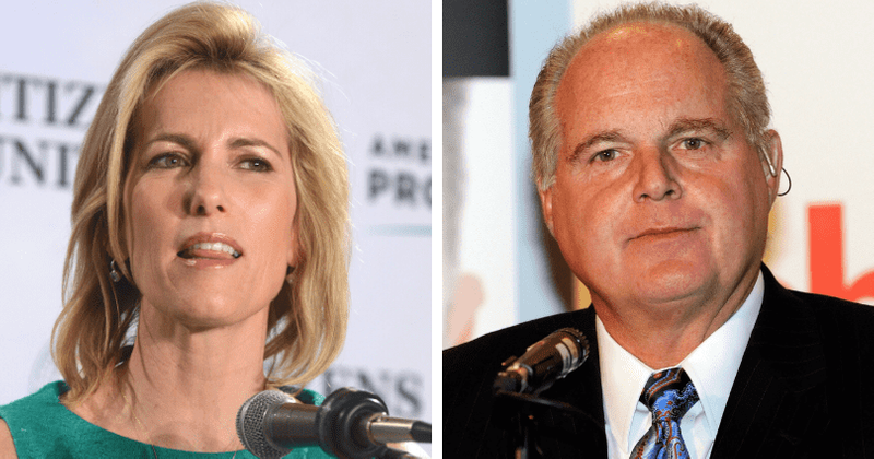 Laura Ingraham calls Rush Limbaugh 'national treasure', trolls say 'a treasure that needed to be buried'
