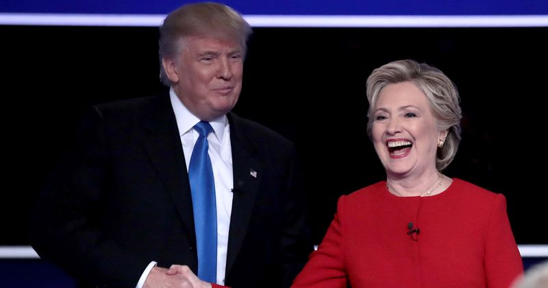 Donald Trump says Hillary Clinton is the angriest person in America after she trolls him over razed Trump Plaza