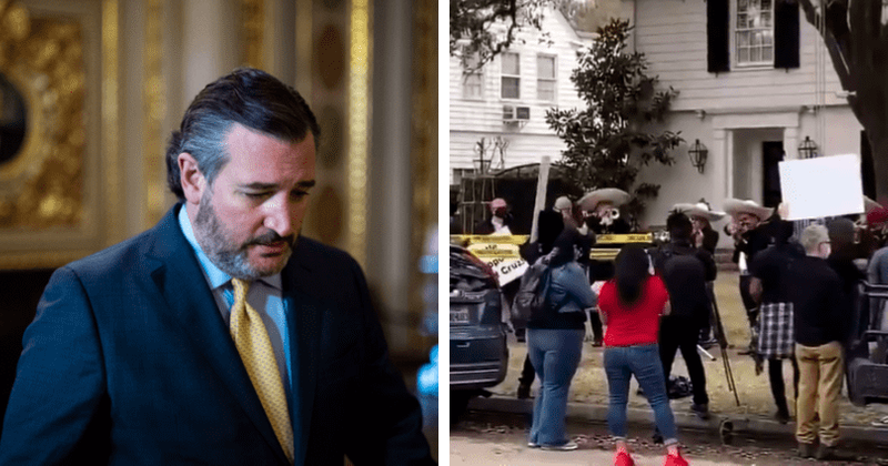 Who are the Mariachi band performing outside Ted Cruz’s home? Internet jokes 'it's them Antifajita protesters'