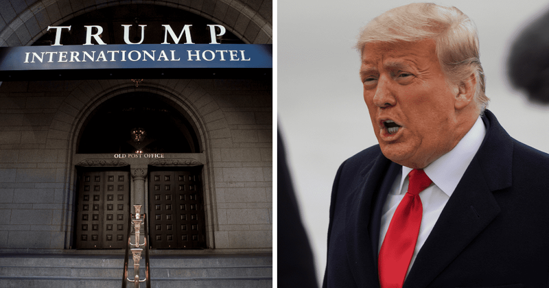 Is Trump International Hotel in trouble? 'Empty' lobby sparks questions on future of ex-POTUS' 'crown jewel'