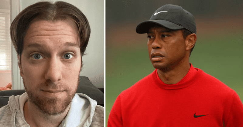 Was Tiger Woods' accident a hoax? Barstool's Kevin 'KFC' Clancy slammed as 'scumbag' for deleted 'bad joke'