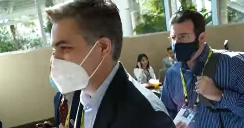 Jim Acosta refuses to condemn BLM and Antifa violence at CPAC, called 'hack Dem activist' for anti-Trump stance