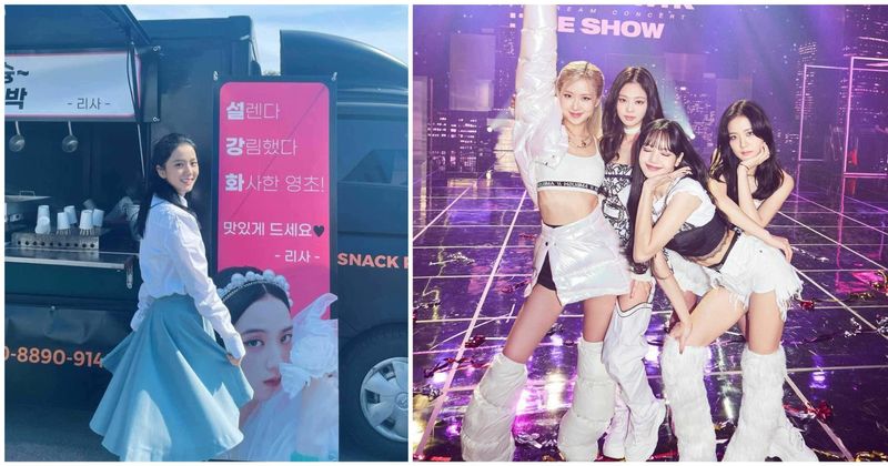 Blackpink's Jisoo thanks Lisa, Jennie and Rose for sending her food trucks, Blinks call it 'true sisterly love'