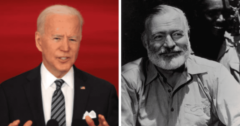 Joe Biden quotes Ernest Hemingway during Covid-19 vaccine speech, here's the full 'Farewell to Arms' passage