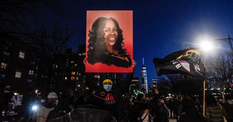 Breonna Taylor protests turn violent as thousands take to streets across US on first anniversary of killing