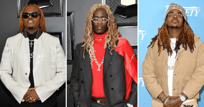 Is Gunna teaming up with Young Thug and Wheezy for new collab? Rappers spotted in studio together in Insta clip