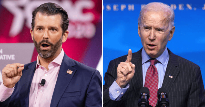 Trump Jr calls Joe Biden ‘empty suit with teleprompter’, Internet says ‘he thrashed your dad in a live debate’