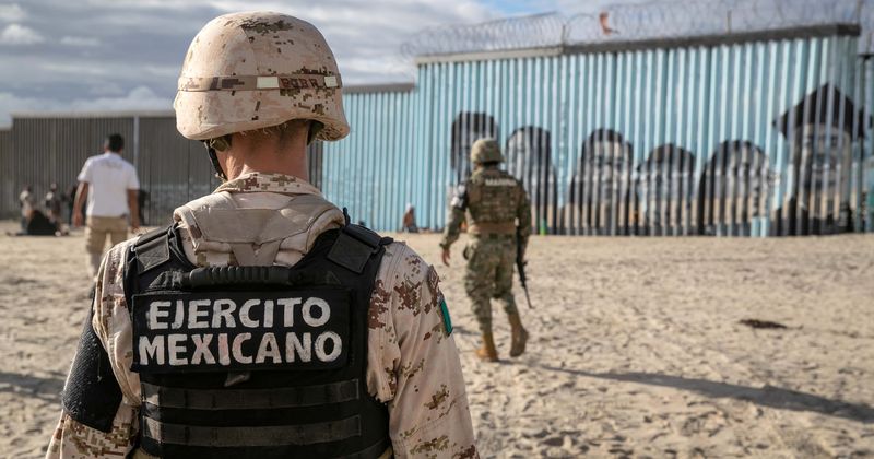 As Biden administration dithers over migrant 'crisis' Mexico deploys 9,000 troops to stop people reaching US border