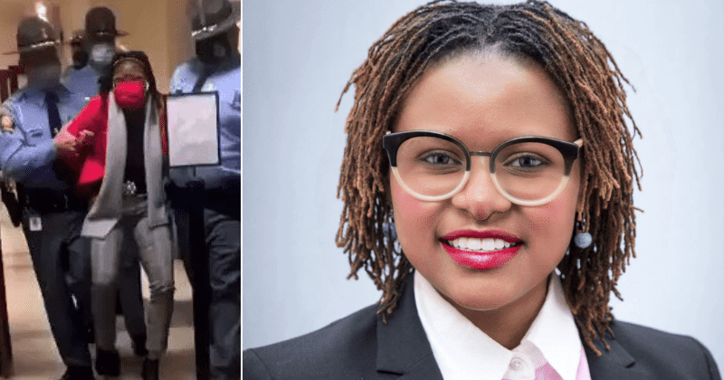 Who is Park Cannon? Georgia Rep arrested after she KNOCKS on Brian Kemp's door at 'restrictive' bill signing