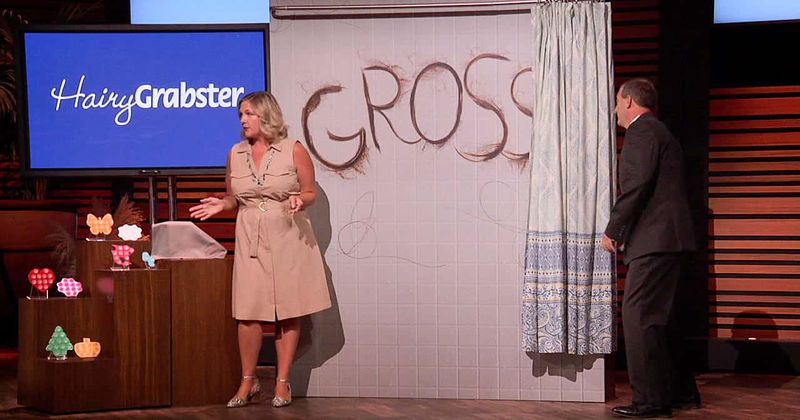 'Shark Tank': Hairy Grabster's pitch for collecting hair from shower leaves fans 'grossed' and 'disgusted'