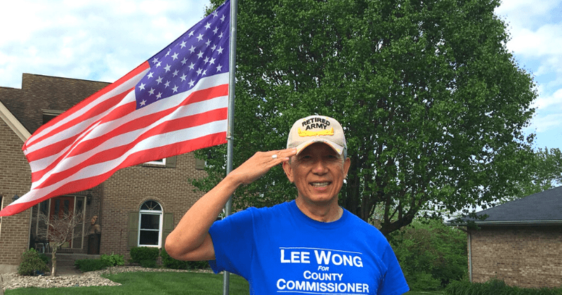 Who is Lee Wong? West Chester trustee TAKES OFF shirt over Asian-American hate: 'Is this patriot enough?'