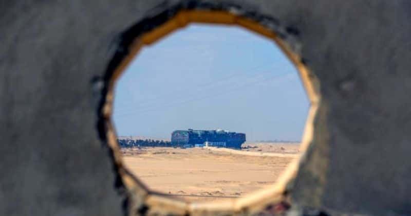 'PUT IT BACK' memes trend as Ever Given refloats after being stuck in Egypt's Suez Canal for six days