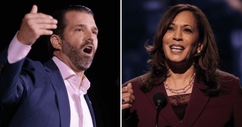 Trump Jr labels Kamala Harris ‘tone deaf’ for inviting Bill Clinton as women empowerment speaker: ‘It’s obscene’