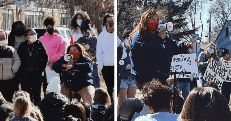 Who is Elaina Yang? Minnesota high schoolers stage walkout to support student targeted with anti-Asian slurs, texts