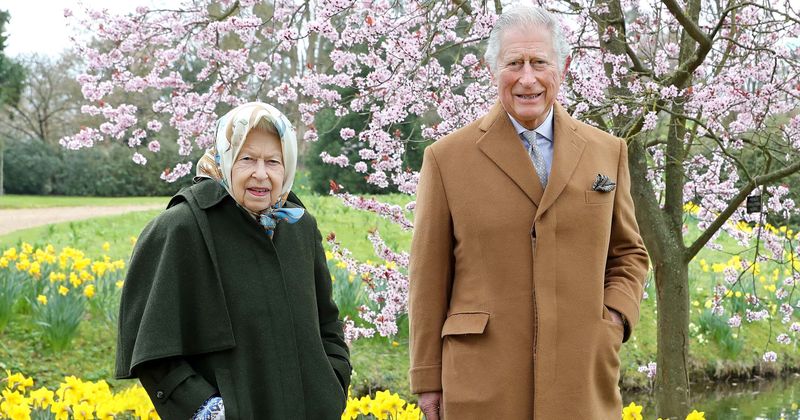 Queen seen enjoying socially-distanced walk with Prince Charles in first picture since Meghan's Oprah interview