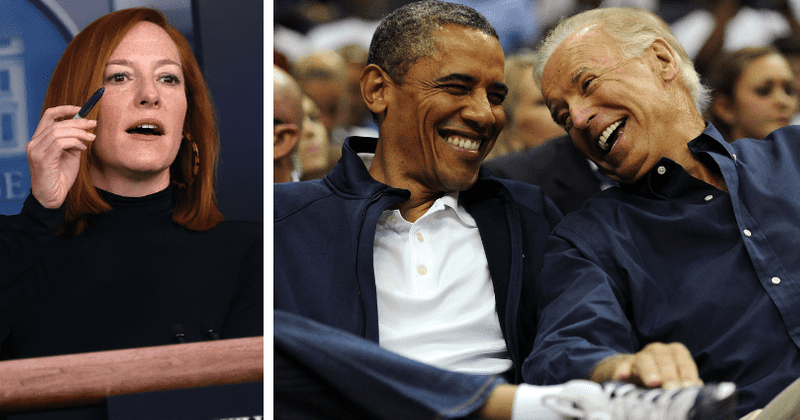 Jen Psaki says Joe Biden calls Obama regularly but transcripts won't be released, Internet says 'scary stuff'