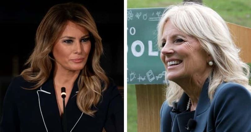 Melania's old pics used to defend Jill Biden's stockings because of ex-FLOTUS's 'political affiliation': Journo