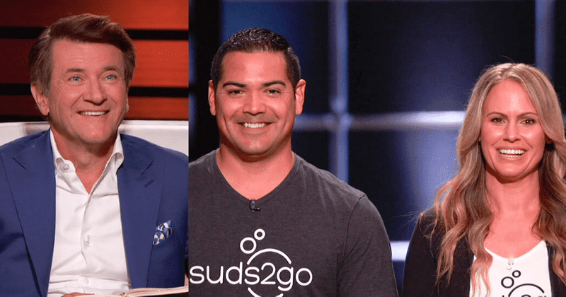 ‘Shark Tank’: How Robert Herjavec swooped into Daymond John's offer and saved Suds2Go with his $200,000 deal