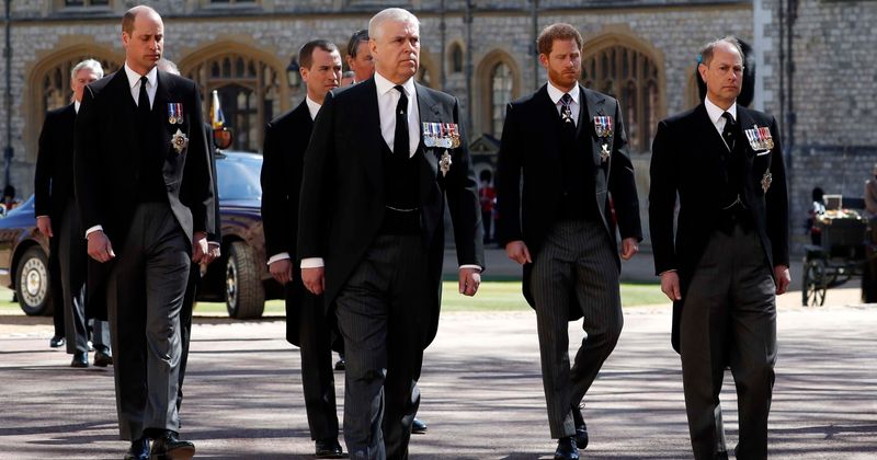 Prince Philip funeral: Harry wears military medals on suit after Queen disallowed uniform to keep him happy