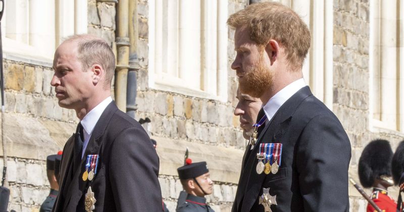 What did Harry say to William after Prince Philip's funeral? Brothers exchange words on Kate Middleton's urging