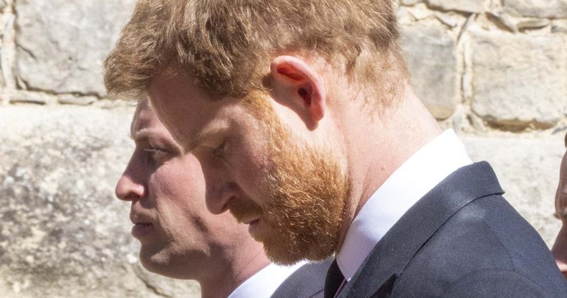 Harry's nervousness showed at Prince Philip's funeral, seemed 'worried to meet William's eye': Report