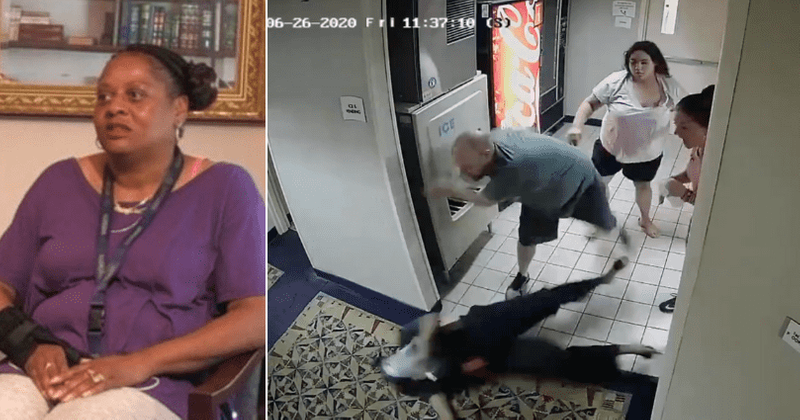 Who is Crystal Caldwell? Black hotel clerk called 'an old monkey', beaten by White NY couple over no hot water