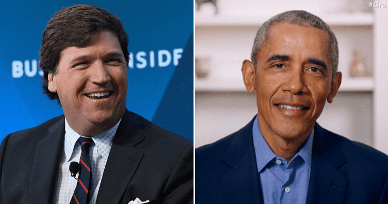 Tucker Carlson calls Barack Obama 'creepy old guy' for asking Americans to vaccinate, labeled 'king of creeps'