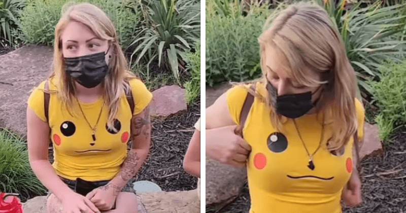 Autistic mom Bailey Breedlove says Six Flags cop ‘body shamed’ her for ‘too short’ pants as daughter, 11, cried