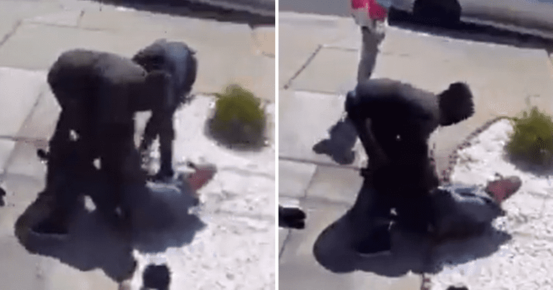 Asian man, 80, screams for help in vain as he’s knocked to ground by San Francisco teens and robbed in video