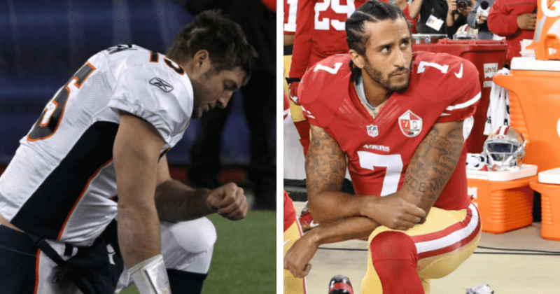 'Kaepernick still can't get a job': NFL blasted as Tim Tebow set to sign with Jaguars after 9-year break