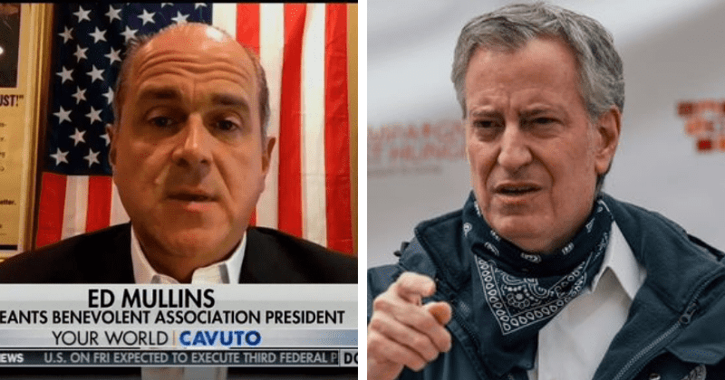 NYPD union boss Ed Mullins blasts Mayor Bill de Blasio after Times Square shooting: 'City is in a freefall'