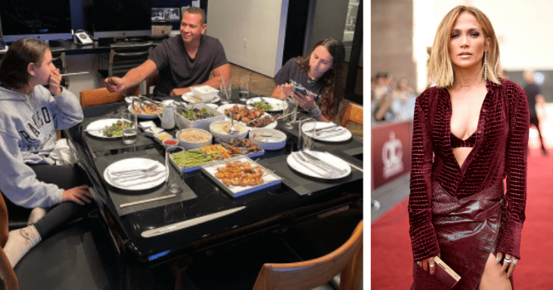 Is Alex Rodriguez missing Jennifer Lopez? MLB legend leaves empty dinner plates for former fiancée and her twins