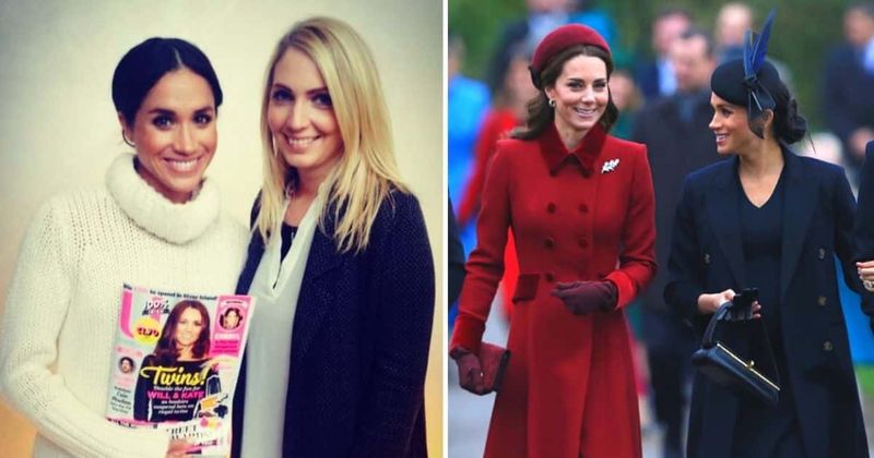 Why did Meghan Markle pose with Kate's magazine cover? Critics say old pic exposes duchess' 'LIE' about royals