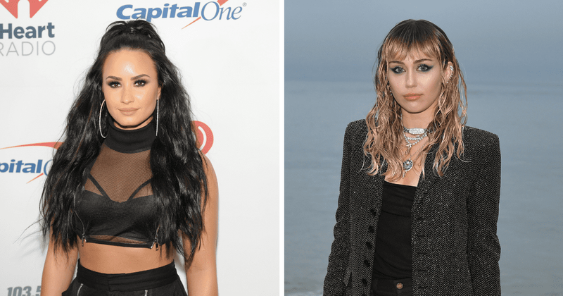 Demi Lovato comes out as non-binary on Instagram as survey says Miley Cyrus and they should date each other