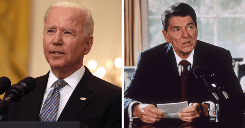 Did Joe Biden steal Ronald Reagan's Coast Guard joke? President botches delivery, calls graduating cadets 'dull'