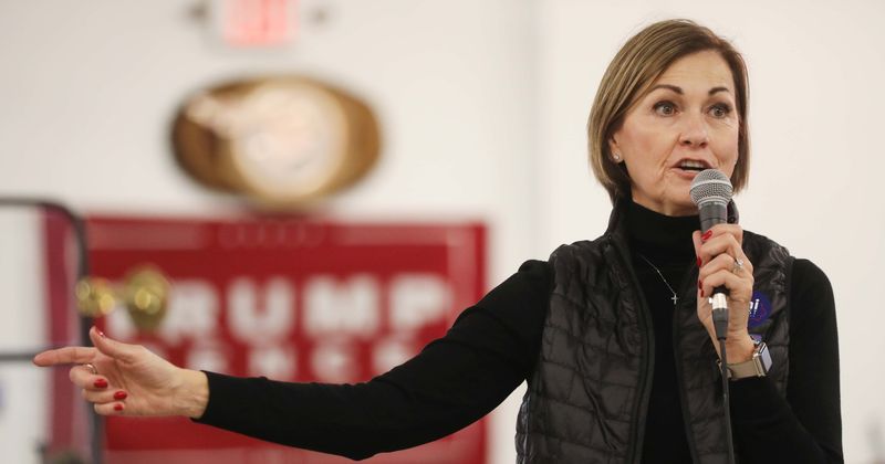 Iowa guv Kim Reynolds bans mask mandates in schools, Internet says she ‘wants to kill your children’