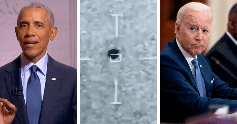 Joe Biden ducks question about UFOs, directs reporter to go back to Barack Obama: 'I would ask him again'