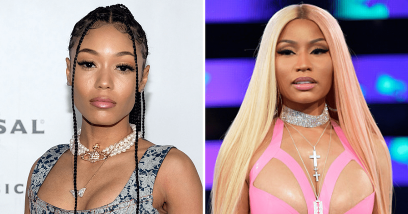 Nicki Minaj tells Coi Leray to 'chin up' after singer gets a cold response at Houston show