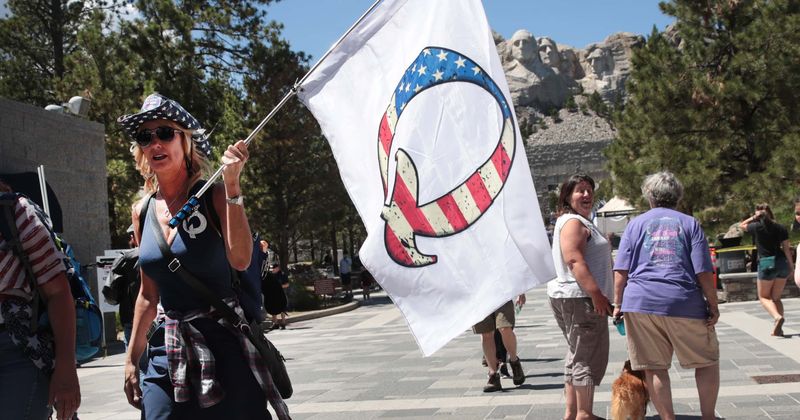 Who is Terpsichore Maras-Lindeman? 'Time-traveling' QAnon leader says Trump will be soon be reinstated