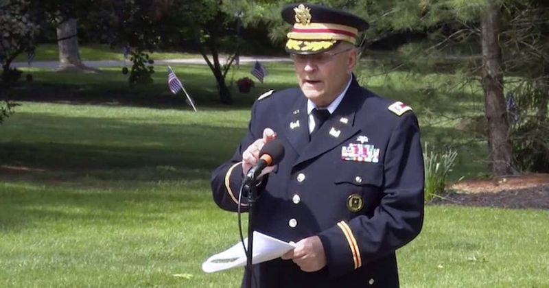 Who is Barnard Kemter? Veteran's mic muted as he talked of Memorial Day's roots in Black community