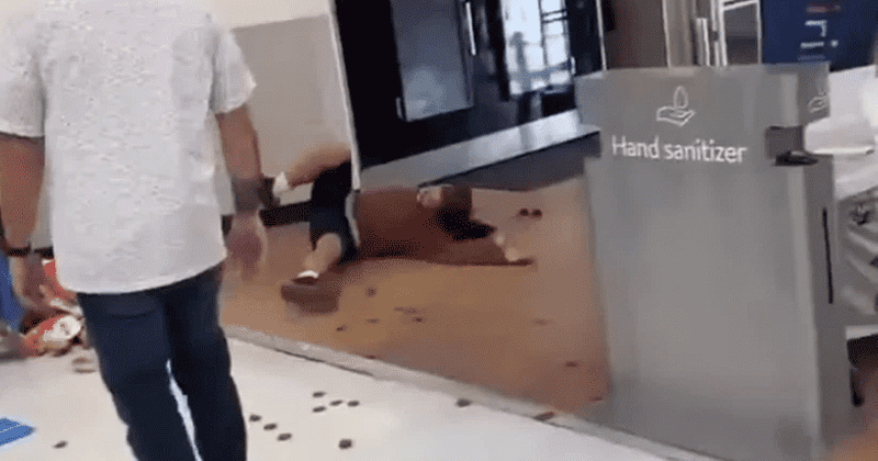 Walmart brawl goes viral after worker knocks out shopper for allegedly spitting on him