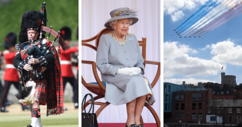 What is Trooping the Color? Queen, Edward watch birthday parade with Philip gone