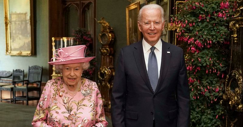 Biden trolled for saying Queen 'reminded me of my mother' when he's just 17 years younger