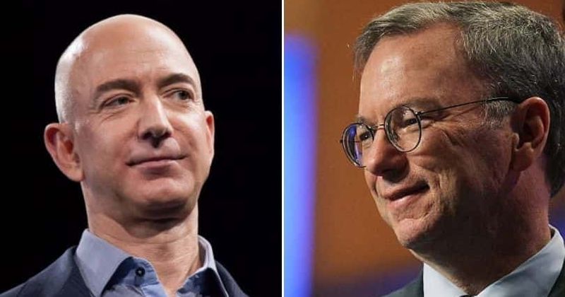 Is Eric Schmidt 'mystery' bidder who paid $28M for space flight with Jeff Bezos?