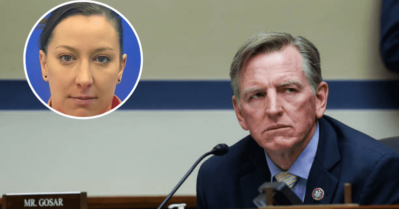 Paul Gosar dubbed ‘moron’ for asking FBI name of cop who shot Ashley Babbitt