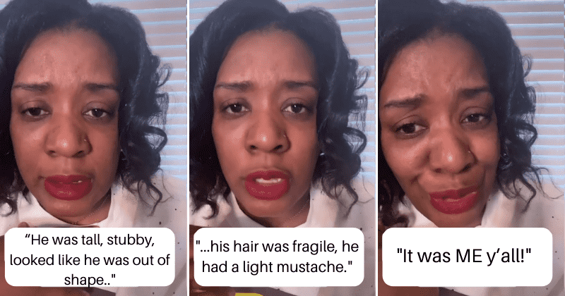 School warns mom about 'strange man' picking up her daughter. Turns out it was just her without a wig