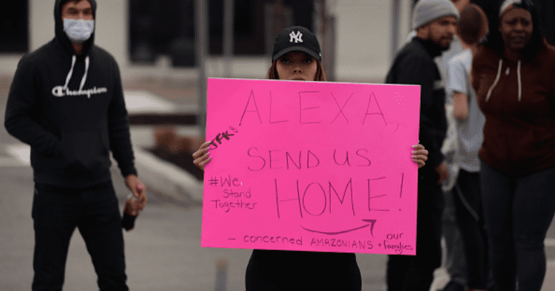 Amazon worker who has lived in her car for two years says 'Bezos has no idea we're homeless'