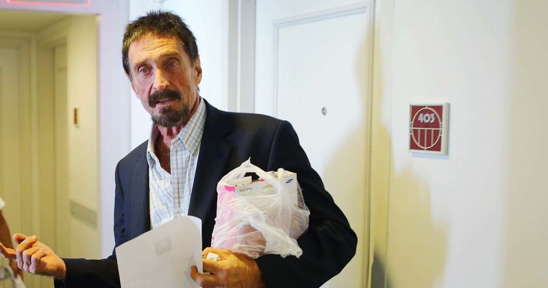 Who was Don McAfee? John McAfee's alcoholic father 'beat him mercilessly', later killed himself