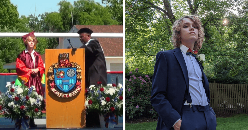 Who is Bryce Dershem? NJ valedictorian cut off by principal for speech on queer identity