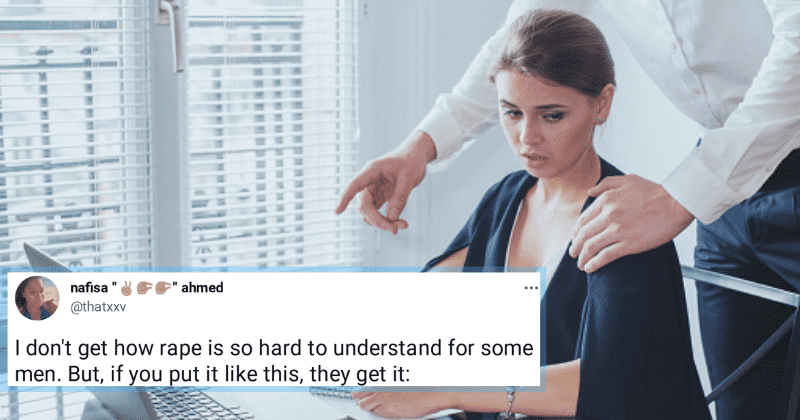Woman breaks down the difference between rape and consent in 6 simple tweets
